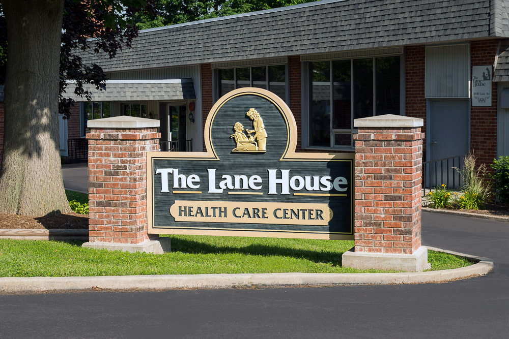 The Lane House Sign